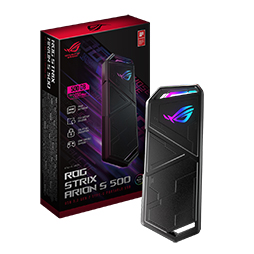 画像ギャラリー No.002のサムネイル画像 / ASUS，容量500GBの高速M.2 SSDを内蔵した光るポータブルSSDを発売