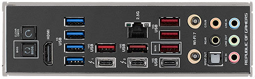 画像ギャラリー No.004のサムネイル画像 / 第14世代Core対応のZ790搭載ゲーマー向けマザーボード計7製品をASUSが発表。Wi-Fi 7＆Thunderbolt 4対応を拡充