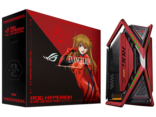 画像ギャラリー No.006のサムネイル画像 / アスカ＆エヴァ2号機デザインを採用したROG×エヴァコラボ製品の予約がまもなくスタート