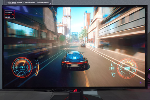 画像ギャラリー No.018のサムネイル画像 / ゲーマー向けディスプレイにも「AIアシスト」の波が来る？ ASUSの最新有機ELディスプレイの見どころをチェック