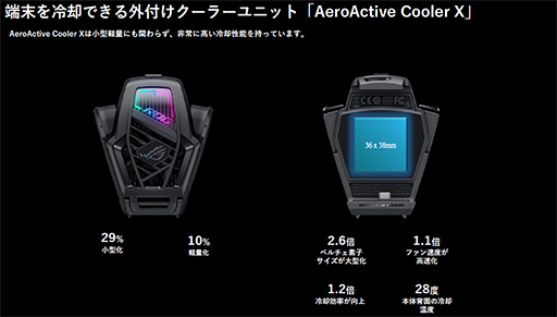 画像ギャラリー No.008のサムネイル画像 / AI機能を強化したゲーマー向けスマホ「ROG Phone 9」が国内発売