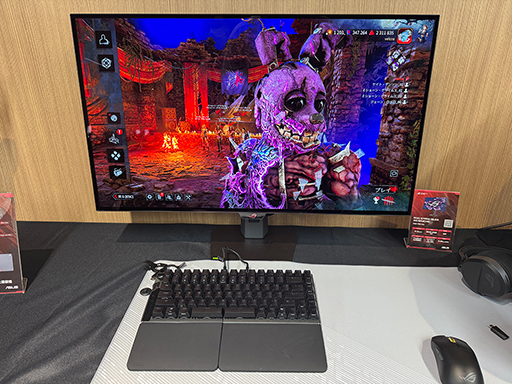 画像ギャラリー No.006のサムネイル画像 / ゲーマー向け新型有機ELディスプレイやRTX 5080搭載小型PC，初音ミクコラボPCパーツなどASUSが今後発売予定の製品を披露