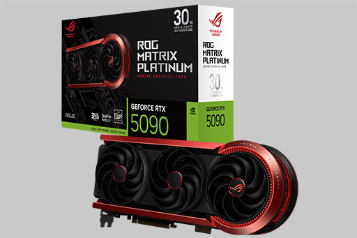画像ギャラリー No.002のサムネイル画像 / ASUSグラフィックスカード30周年記念デザインのGeForce RTX 5090搭載カードが12月25日発売