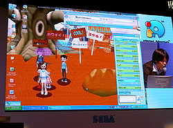 画像ギャラリー No.001のサムネイル画像 / ［TGS 2008＃035］セガの「インターネットアドベンチャー［iA］」特別イベントに“iモードの父”夏野氏登場