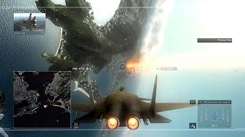 画像ギャラリー No.012のサムネイル画像 / ［GC 2008＃57］発売時期は遅れちゃったけど，「Tom Clancy’s H.A.W.X」は今こんな感じになっていた 