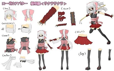 画像ギャラリー No.001のサムネイル画像 / 「RUSTY HEARTS」，アバターデザインコンテスト2013の受賞作品が決定。4Gamer賞など5つのイラストが公開に
