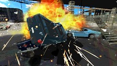 画像ギャラリー No.001のサムネイル画像 / 連載「PCゲームを持ち出そう！」。第40回はPSP用カーアクション「FlatOut Head On」を紹介
