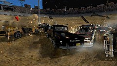 画像ギャラリー No.002のサムネイル画像 / 連載「PCゲームを持ち出そう！」。第40回はPSP用カーアクション「FlatOut Head On」を紹介