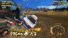 画像ギャラリー No.008のサムネイル画像 / 連載「PCゲームを持ち出そう！」。第40回はPSP用カーアクション「FlatOut Head On」を紹介