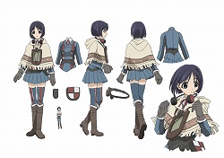 画像ギャラリー No.001のサムネイル画像 / TVアニメ「戦場のヴァルキュリア」，イサラなどの色彩設定が公開