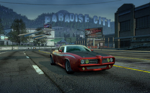 画像ギャラリー No.001のサムネイル画像 / PC版「Burnout Paradise」は,追加要素が盛り込まれ2009年2月に登場