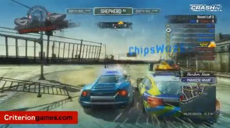 画像ギャラリー No.001のサムネイル画像 / 「Burnout Paradise」，DLC「Cops and Robbers」のプレイムービーとギネス新記録達成を発表