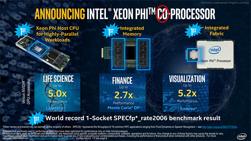 画像ギャラリー No.005のサムネイル画像 / 機械学習の分野で「Xeon Phi 7200番台」を武器にNVIDIAと対抗するIntel，その戦略を語る
