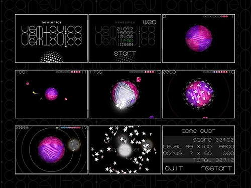 画像ギャラリー No.001のサムネイル画像 / 西健一＆Kenji Enoが送る新作「newtonica」，App Storeで配信