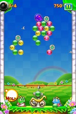 画像ギャラリー No.009のサムネイル画像 / タイトー，iPhone用アクションパズル「ニューパズルボブル」を本日リリース。狙った場所にバブルを落とせる“ジャンプショット”を使いこなそう