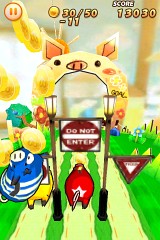 画像ギャラリー No.004のサムネイル画像 / プロペ，フリックアクション「FlickPig」の無料版「FlickPig Lite」を本日配信