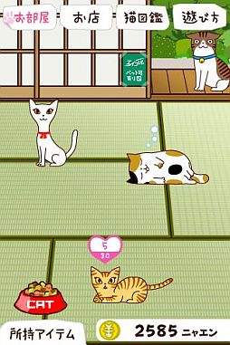 画像ギャラリー No.002のサムネイル画像 / iPhone向け「猫の大家さん」，約2か月で累計ダウンロード数が50万件を突破