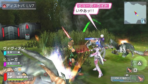 画像ギャラリー No.005のサムネイル画像 / 連載「PCゲームを持ち出そう！」。第60回はPSP用RPG「ファンタシースターポータブル」を紹介
