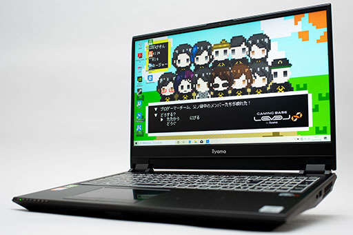 画像ギャラリー No.003のサムネイル画像 / 【PR】LEVEL∞のノートPC「LEVEL-15FR103-i7-TOXX-FB」は，eスポーツ系からAAAゲームまで快適な性能をお手頃価格で得られるPCだ