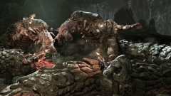 画像ギャラリー No.032のサムネイル画像 / 「Gears of War 2」の最新スクリーンショット40点＆限定版同梱の“金色のランサー アサルトライフル”の画像を掲載