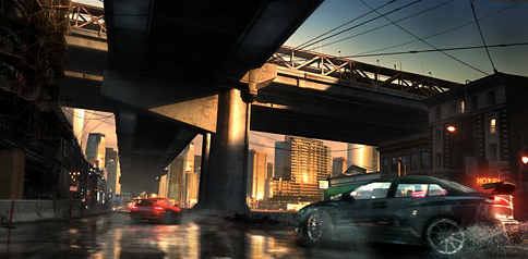画像ギャラリー No.005のサムネイル画像 / ［GC 2008＃10］シリーズ最新作「Need for Speed：Undercover」が，GCで初めてのプレイアブル展示
