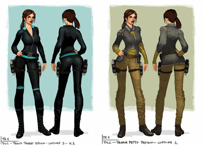 画像ギャラリー No.001のサムネイル画像 / 「Tomb Raider：Underworld」，Xbox 360 DLC用のララ・クロフト新衣装を決める一般投票がスタート
