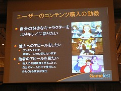 画像ギャラリー No.018のサムネイル画像 / ［Gamefest 08＃02］ダウンロードコンテンツで儲けるには？ アイマス開発者が語るダウンロード販売成功の秘訣
