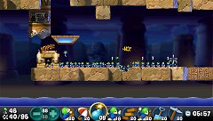 画像ギャラリー No.006のサムネイル画像 / 連載「PCゲームを持ち出そう！」。第61回はアクションパズル「レミングス」のPSP版を紹介