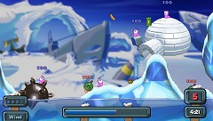 画像ギャラリー No.013のサムネイル画像 / 連載「PCゲームを持ち出そう！」。第59回はPSP用対戦アクション「Worms: Open Warfare 2」を紹介