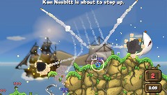 画像ギャラリー No.015のサムネイル画像 / 連載「PCゲームを持ち出そう！」。第59回はPSP用対戦アクション「Worms: Open Warfare 2」を紹介
