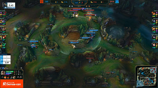 画像ギャラリー No.010のサムネイル画像 / 「LJL 2020 Spring Split Finals」Sengoku Gaming 対 DetonatioN FocusMe戦レポート。DFMが3-1で勝利し，怒涛の4連覇を達成