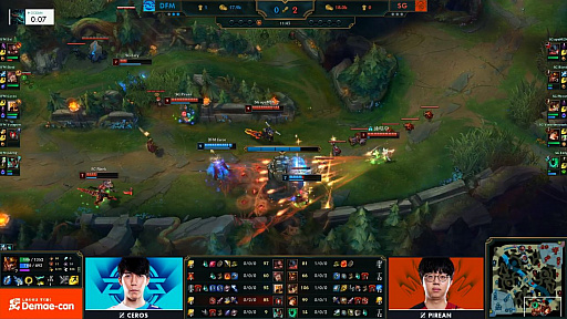 画像ギャラリー No.012のサムネイル画像 / 「LJL 2020 Spring Split Finals」Sengoku Gaming 対 DetonatioN FocusMe戦レポート。DFMが3-1で勝利し，怒涛の4連覇を達成