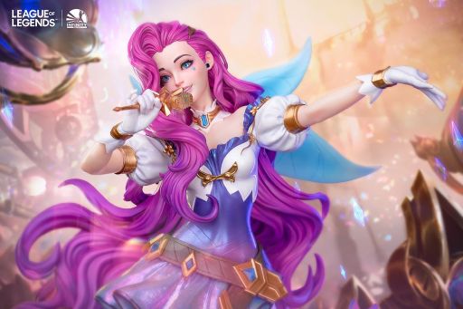 画像ギャラリー No.008のサムネイル画像 / 「リーグ・オブ・レジェンド」に登場する「セラフィーン」の1/4スケールフィギュアが2025年10月に発売決定。価格は15万5000円（税込）