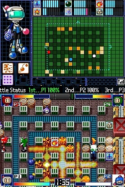 画像ギャラリー No.006のサムネイル画像 / 自分だけのボンバーマンが作成できる！　NDS「カスタムバトラー ボンバーマン」は明日12月4日発売