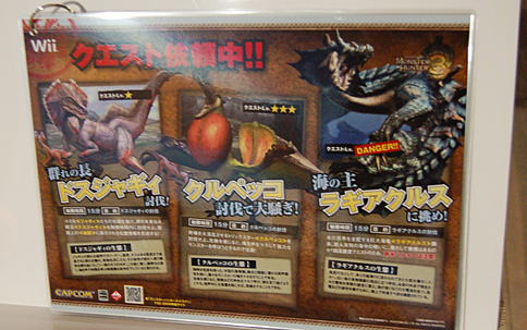 画像ギャラリー No.007のサムネイル画像 / ［TGS 2008＃001］「モンスターハンター3（トライ）」をさっそく体験してきた。気になるその操作方法は……