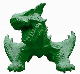 画像ギャラリー No.001のサムネイル画像 / 「モンハン」，フィギュアとシールをセットにしたカリケシ第3弾発売