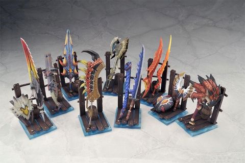 画像ギャラリー No.004のサムネイル画像 / モンハン「狩猟武器コレクションVol.3」,明日発売。キャンペーンも