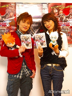 画像ギャラリー No.001のサムネイル画像 / Wii「BLEACH バーサス・クルセイド」を森田成一さん＆朴 璐美さんと遊んでみた＆トレジャー開発陣のインタビューを掲載