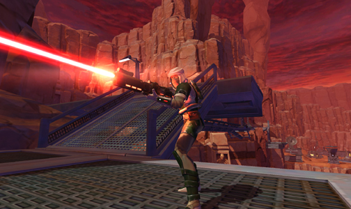 画像ギャラリー No.009のサムネイル画像 / ［Gamescom］期待のMMORPG「Star Wars: The Old Republic」に，新キャラ「シスの戦士」が登場