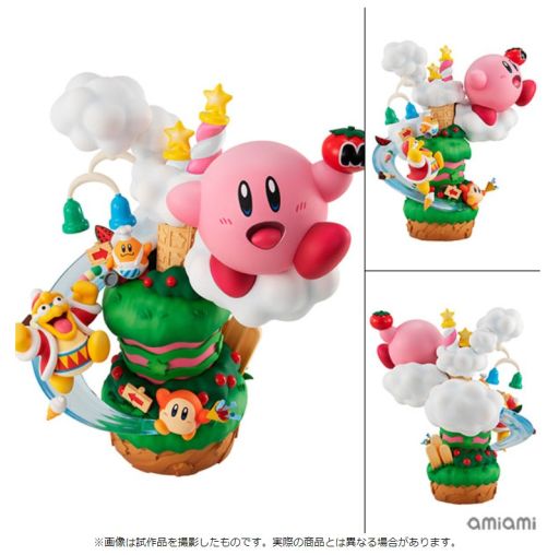 画像ギャラリー No.001のサムネイル画像 / 「星のカービィ スーパーデラックス」の“激突！グルメレース”をテーマにしたフィギュアが7月に発売予定。予約受付中