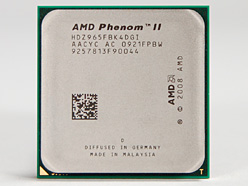 画像ギャラリー No.006のサムネイル画像 / AMD歴代最高クロックに到達した「Phenom II X4 965 Black Edition/3.4GHz」レビュー掲載