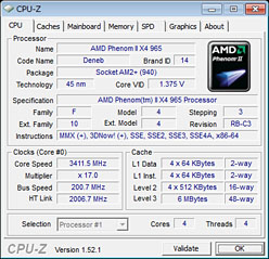 画像ギャラリー No.004のサムネイル画像 / TDP 125W版「Phenom II X4 965」を試す。OC耐性が確実に向上も，真の魅力は価格にあり？