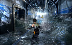 画像ギャラリー No.008のサムネイル画像 / 水の動きにやたらとこだわった「Hydrophobia Prophecy」を紹介する，今週の「海外ゲーム四天王」