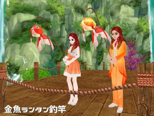 画像ギャラリー No.014のサムネイル画像 / 「MILU」，夏のイベント「舞金魚姫〜1週目〜」を実施。新作の髪型“浴衣ヘア”を追加