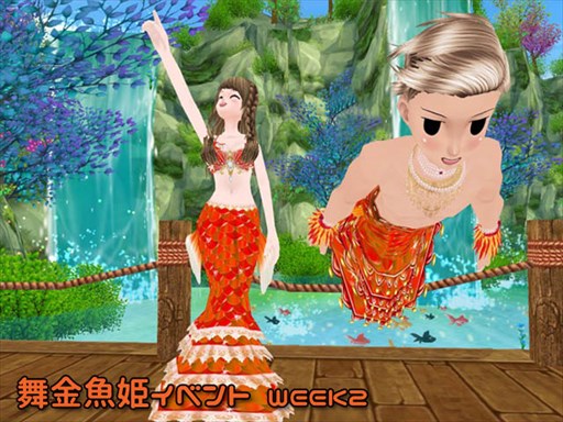 画像ギャラリー No.001のサムネイル画像 / 「MILU」，舞金魚姫イベント第2週が開催中