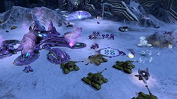 画像ギャラリー No.003のサムネイル画像 / X360用RTS「Halo Wars」のゲームプレイ映像が，公式サイト/Xbox LIVEマーケットプレースで公開