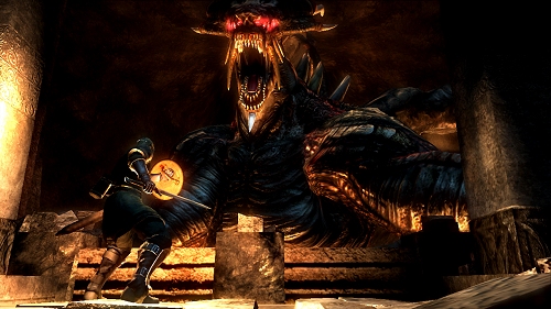 画像ギャラリー No.001のサムネイル画像 / 全エリアが真っ黒に!?　「Demon's Souls」で発売1周年の記念イベントが開催