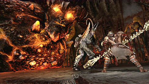 画像ギャラリー No.001のサムネイル画像 / E3会場前で，「Dante's Inferno」に反対するデモ集会？