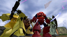 画像ギャラリー No.043のサムネイル画像 / 「機動戦士ガンダム 戦場の絆ポータブル」の実態が見えてくる，操作やセッティング，チャットなどに関する新情報公開