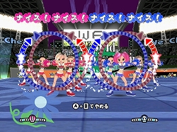 画像ギャラリー No.013のサムネイル画像 / Wiiリモコンを“ポンポン”に見立ててチアのダンスを楽しもう。Wii用リズムアクション「WE CHEER」は3月発売予定
